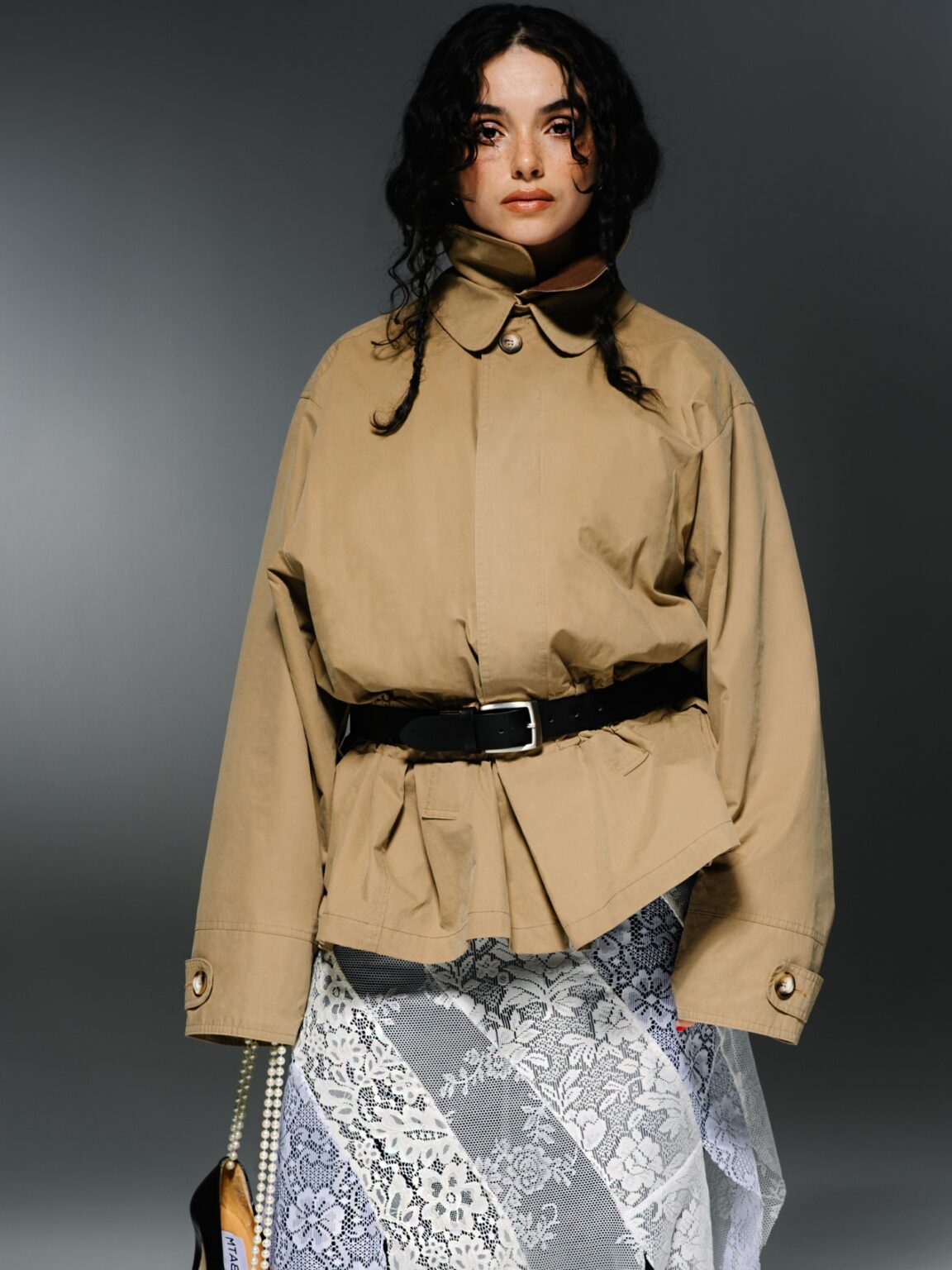 Short trenchcoat