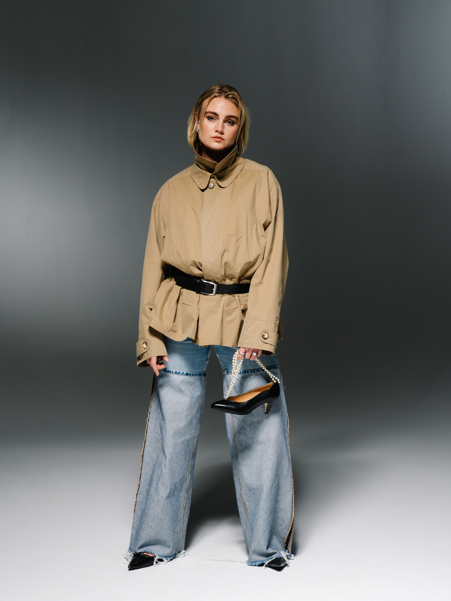Fold up jeans